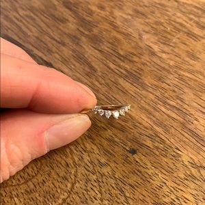 14k gold diamond ring